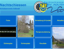 Tablet Screenshot of nachtschiessen.svadliswil.ch